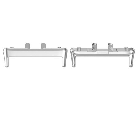 {xjxj}2 stk Remadapter Klokkebåndkontakt SØLV A A Sølv