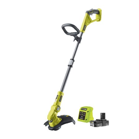 Ryobi RLT183220S Grästrimmer med batteri och laddare, Trädgårdsmaskiner