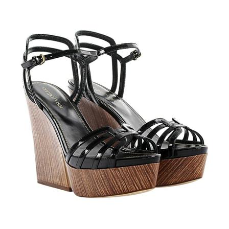 Sergio Rossi Sandalen , Zwart , Dames , Maat: 40 EU