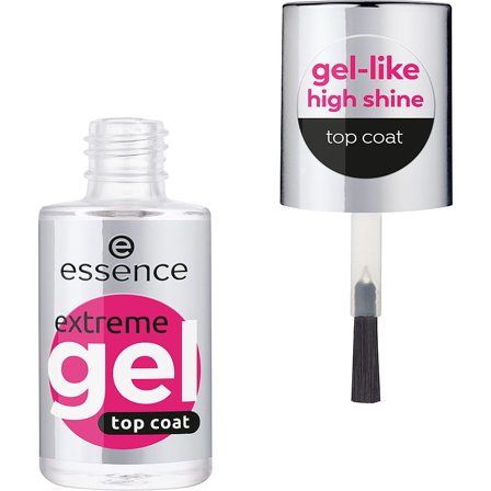 Essence Extreme Gel Top Coat 01 Gloss to Go, Makeup, Neglelak, Top Coat