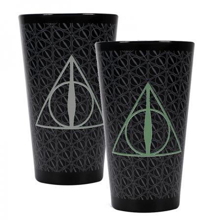 Harry Potter Deathly Hallows Färgskiftande Glas - Partyninja.se
