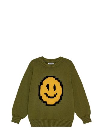 Bello Tops Knitwear Pullovers Khaki Green Molo