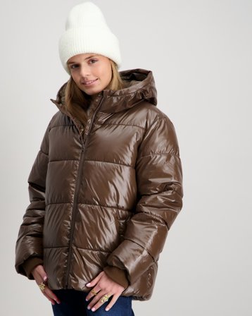 LMTD NLNMAYAR PUFFER JACKET Brun Jakker Unisex - Kids Brand Store