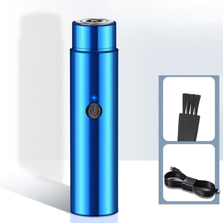 Universal Mini Portable Electric Razor USB laddning Svart