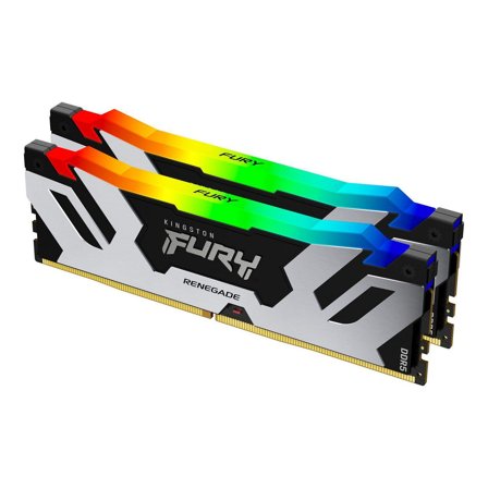 Kingston FURY Renegade RGB 96GB 6400MHz DDR5 (2x 48GB) CL32-39-39, Intel XMP, 1.4V