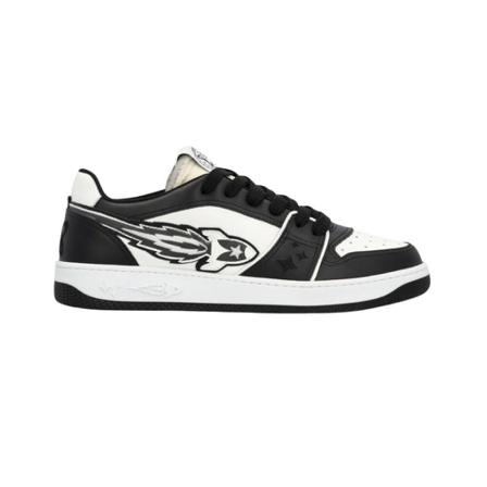 Enterprise Japan Rocket M Low Sneaker Calf , Zwart , Heren , Maat: 40 EU