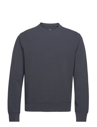 Breathable Recycled Fabric Sweatshirt Tops Sweat-shirts & Hoodies Sweat-shirts Navy Mango