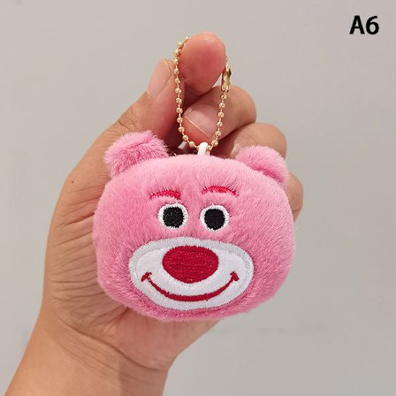 Tecknad Sanrio plysch Keychain Doll Toys Nyckelringar Kuromi