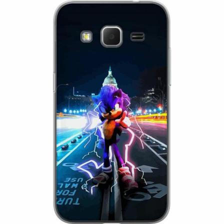 Samsung Galaxy Core Prime Genomskinligt Skal Sonic The Hedgeho