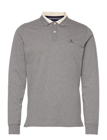 D1. Mini Jacquard Ls Rugger Grey GANT