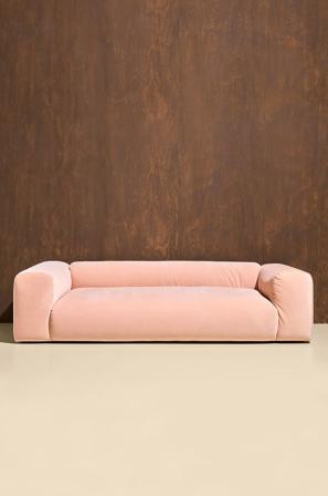 Pastill - Wenju sofa 3 seter - Rosa - Sofaer - Fra Homeroom