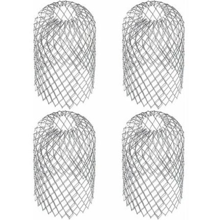 Rännikaivon suojakorit, rännikaivon suojakorit, rännikaivon siivilä, lehtien pysäytin, lehtien suoja, rännikaivon kansi, ruostumaton teräs, 6,69" x 