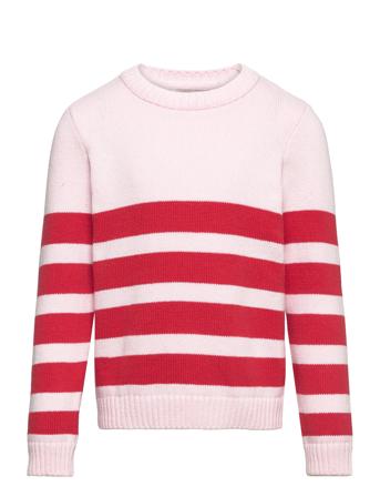 Kogsaga L/S O-Neck Knt Pullover Rosa Kids Only*Betinget Tilbud