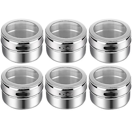 Opbevaringsbeholder i rustfrit stål til krydderiopbevaring