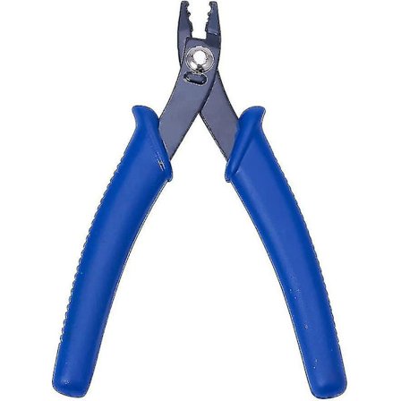 Crimpverktyg Crimptång Terminal Crimper för Crimp Beads Smyckenstillverkning (1 st blå)