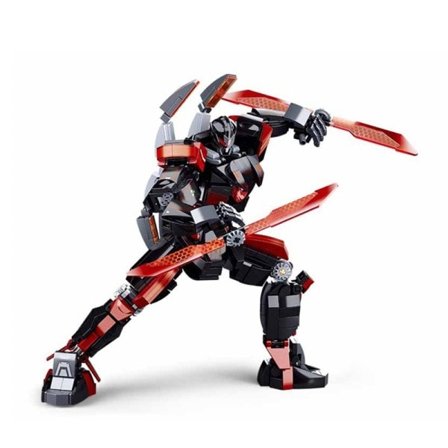 Super Robot Diablo Gipsy Danger Wanderer Hero Mech Figur Building Blocks