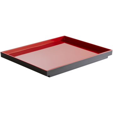 Fat APS Asia Plus Melamin Röd/Svart GN