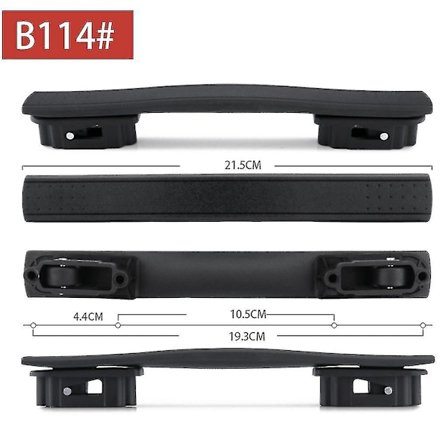 Matkalaukun kahva, muovinen vetokahva, varaosat matkalaukkuun - Täydellinen