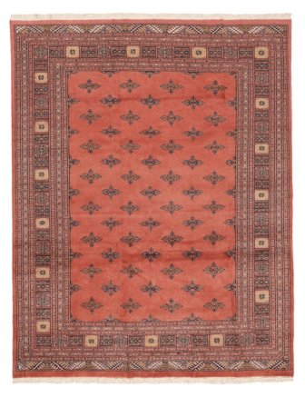 Pakistan Bokhara 2Ply Rug 199X252 Dark Red/Red Wool, Pakistan