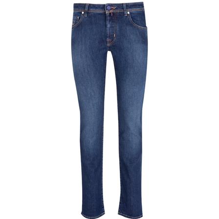Jacob Cohën, Jeans Blauw, Heren, Maat:W40