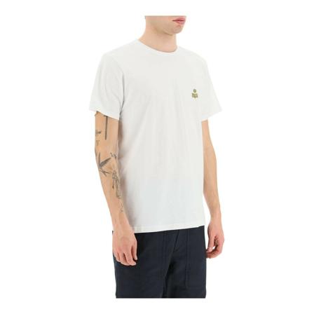 Isabel Marant, T-Shirts Biały, Mężczyzna, Rozmiar: S