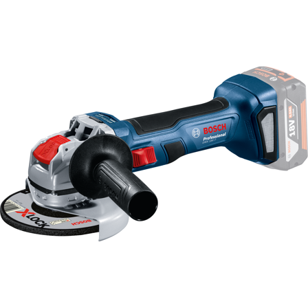 Bosch GWX 18V-7 Vinkelsliber Ø125 mm, uden batteri og oplader, Maskiner