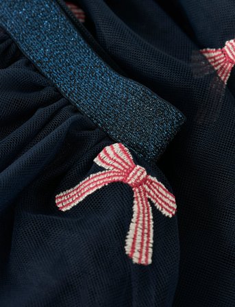 name it Nmfveross Tulle Skirt - Navy - 92