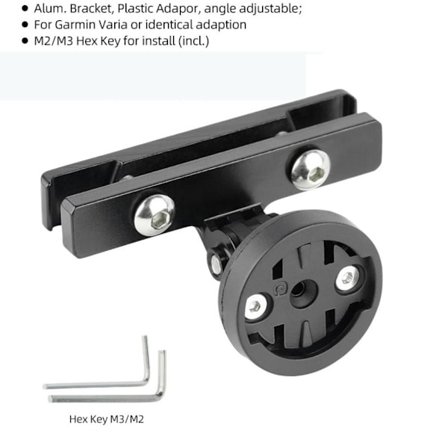 Polkupyörän satulankiskon takavalon kiinnike SET 2 SET 2