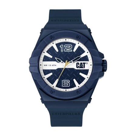 Kello - CAT - LC.161.26.132 - Kvarts - Analoginen - Sininen muovi