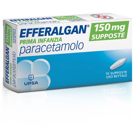 Efferalgan 10 Supposte 150mg