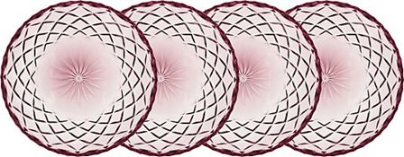 LYNGBY GLAS ASJETT SORRENTO 16CM 4STK ROSA