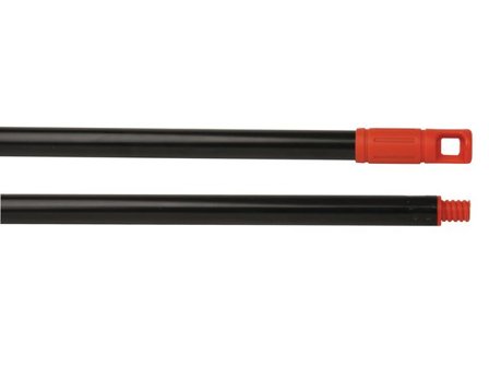 MAX Skaft silver/röd till kantborste - Lyreco - Städ och hygien - Städredskap - Skaft och tillbehör