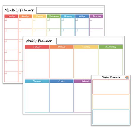 Månadsplanerare - A4 Veckoplanerare, Månadsplanerare Agenda - Mån