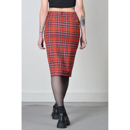 Blugirl Midi Skirts Rød, Dame