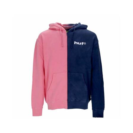 HUF Zip-throughs rosa, Herr Tröjor, Herr, Storlek: XL
