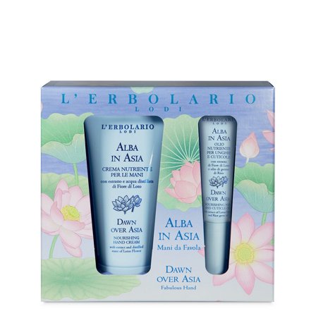 L'Erbolario Kit Mani Da Favola Alba In Asia Crema 50ml + Olio