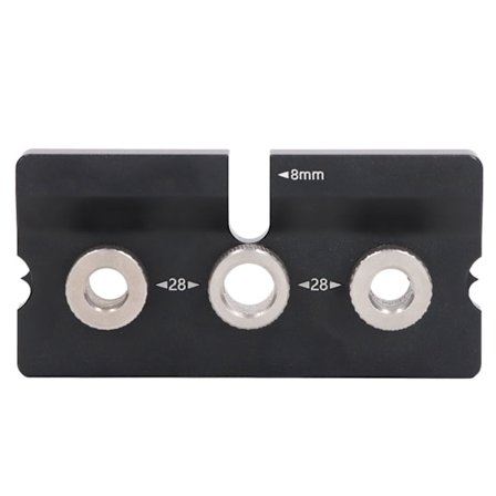 Puutappien Jig-porausohjain 2 in 1 8mm 10mm Reiänpaikannin Puutyötyökalu