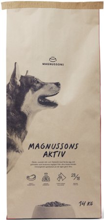 Magnusson Petfood Magnusson Aktiv 14 kg - Magnussons Petfood