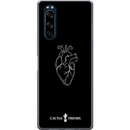 Yhteensopiva Puhelinkuori Sony Sony Xperia 5 Kaktus ja Ystävät - Keskiaikaan Anatomia Sydän