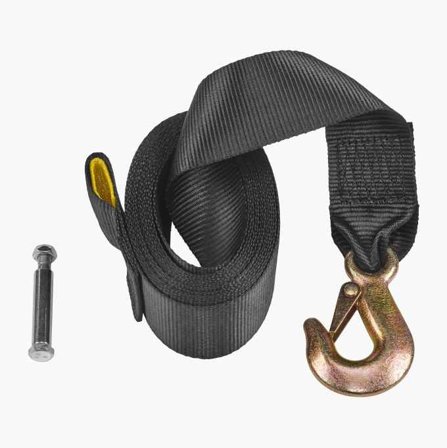 Biltema - Vinsjbånd med krok 50 mm x 10 m