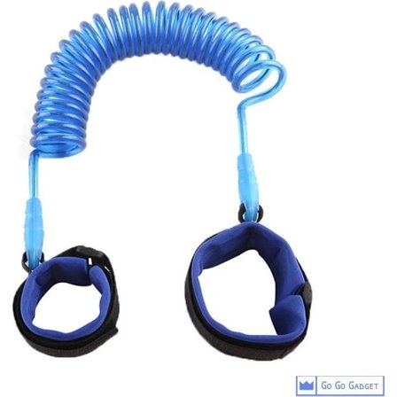 Armband för barn | handledssele | barnsele | blå | 2 meter