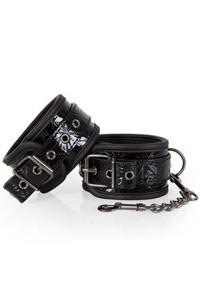 Diabolique Black Ankle Cuffs - Woome.pl