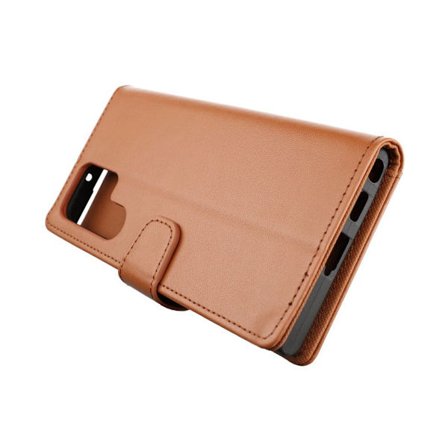 Samsung S22 Ultra Plånboksfodral med Extra Kortfack Rvelon - Guldbrun