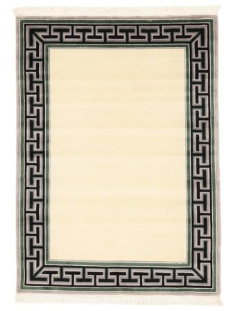 Orientalischer China 90 Line Teppich 165X230 Orange/Beige Wolle, China