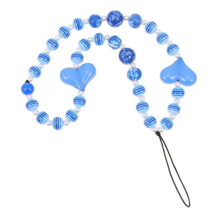 Blå Akryl Telefon Lanyard for Oppheng 1 stk Telefon Dekorativ Kjedetilbehør