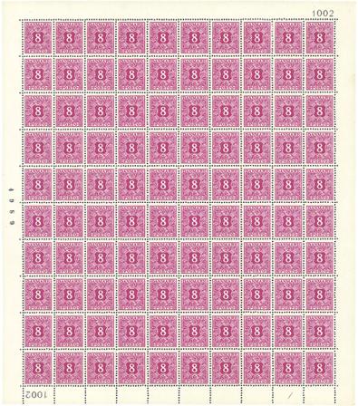 Danmark 1950 - Portomærke AFA 34 - Helark - Postfrisk