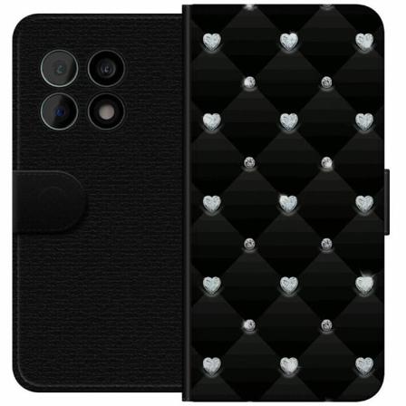 Oneplus 10 Pro Plånboksfodral Bling Heart