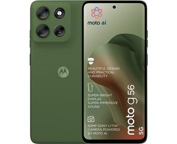 Motorola G56 Dill - Motorola moto G56 med Sony-kamera & Dolby-ljud
