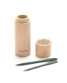 Mindful Stofnadel aus Buchenholz