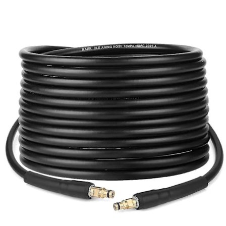 10m Högtryck Ersättningsslang Förlängningsslang för Kärcher K-serien K2 K3 K4 K5 K6 K7 Högtryckstvätt Click Plug Snabbkoppling (10m)